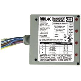 Functional Devices (RIB) RIBL4C Enclosed Pilot Relay