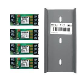 Functional Devices (RIB) RIBMN24C-4T Track Mount Pilot Relay