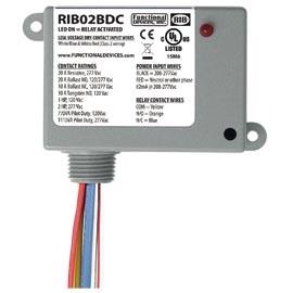 Functional Devices (RIB) RIB02BDC Enclosed Dry Contact Relay