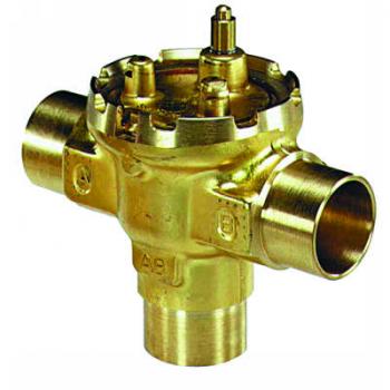 Honeywell VU54N1015 Three-Way Fan Coil Zone Valve 3/4" NPT 7.0Cv