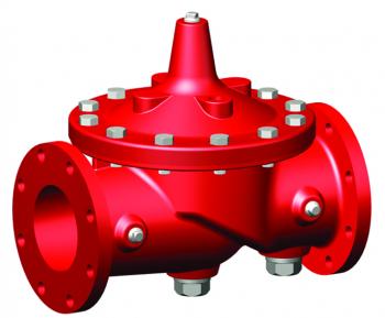 Cla-Val 10332F Deluge Valve 4" Flange 100G Cast Steel Globe