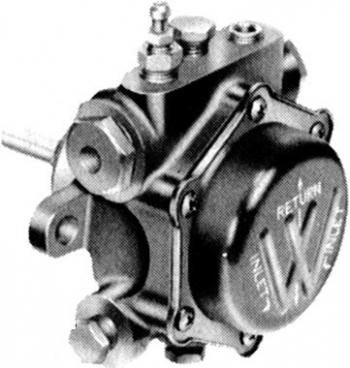 Webster 22R220D-5AA14 Series R Service Saver Fuel Pump Two Stage 3450Rpm 2-Filter 300psi Clockwise with Right Port