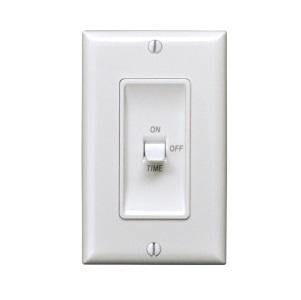 Marktime 42503 Electronic Fan/Light Time Switches (Ivory)