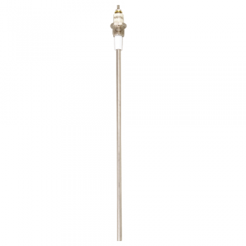 Warrick 3H1B10108 Sensor Probe Series 3H One-Piece Extended Core Fitting 3/8-18" NPT Teflon 3/4" Long Sleeve 1ft Long Rod