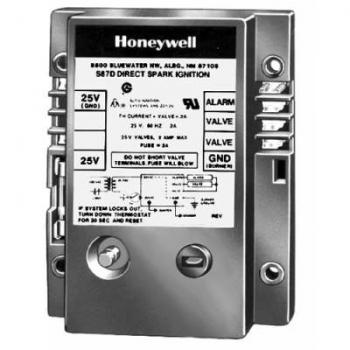 Honeywell S87C1006 Dual Rod Direct Spark Ignition Control 6-Second Trial and Lockout