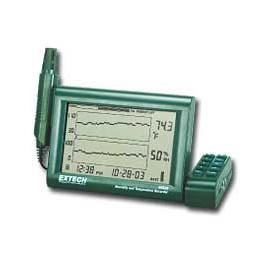Extech RH520A-220 Humidity and Temperature Chart Recorder with Detachable Probe, 220V