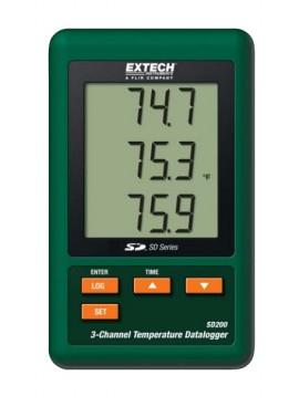 Extech SD200 3 Channel Temperature Datalogger