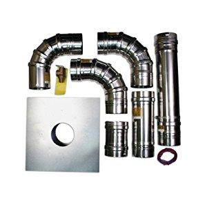 Rheem RTG20217DVG Tankless Pipe Cover Kit for RTG DV Series Indoor Tankless Model