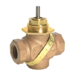 Barber Colman (Schneider Electric) VB-7253-0-4-8 Venta 2-Way Globe Valve Body Stainless Steel Trim 1" NPT Normally Open 12Cv