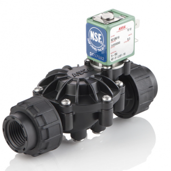 Asco 8212A019L1100F6 Pilot Operated 2-Way Water Conditioning & Purification Valve 1/2" Normally Closed 5-150 PSI 220V
