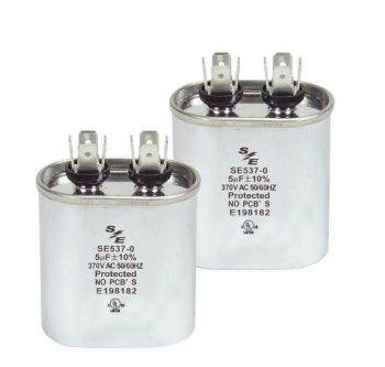 Smart Electric SE340-O Single Oval Run Capacitor 3 MFD 440 V