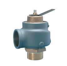 Kunkle 0930-H01-GC0015 High Capacity Cast Iron Safety Relief Valve 2" 0-15 PSI