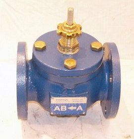 Barber Colman (Schneider Electric) VB-8223-0-5-14 Flanged Closed 2-Way Valve Cast Iron 4" Normally Closed 145Cv