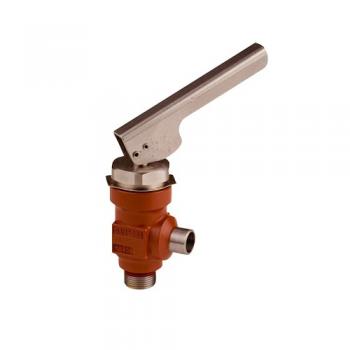 Danfoss 148H3273 Quick Closing Oil Drain Shutoff Valve 1/2" QDV15 Ammonia