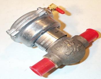 Siemens Building Technology 656-0002 1/2 Flare Normally Open 3-8 PSI 2.1Cv