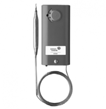 Johnson Controls A19ACA-14 Utility Thermostat SPST 6ft Capillary (-30F to 100F) Manual Reset
