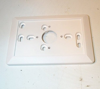 Barber Colman (Schneider Electric) 22-023 2X4 White Wall Plate Conversion Kit
