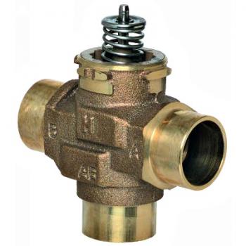 Honeywell VCZML7100 3-Way 3/4 Sweat 6.6Cv Linear