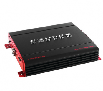 Crunch PX 2000.1D POWERX Amp (Class D Monoblock, 2,000 Watts max)