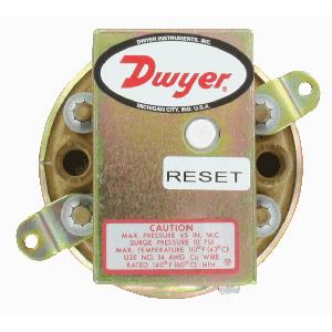 Dwyer 1900-5 Manual Reset 1.4/5.5 Manual Reset Differential Pressure Switch