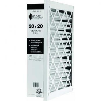 Honeywell FC40R1029 Return Grille Replacement Air Filter 20" x 30" MERV 10 (Quantity of 5)