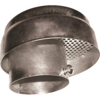 Beckett 14037 Zinc-Plated Slip-On Vent Cap 1-1/4"
