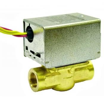 Honeywell V8043E1129 Motorized Zone Valve 24V 1/2" Normally Closed 3.5Cv 20 PSI