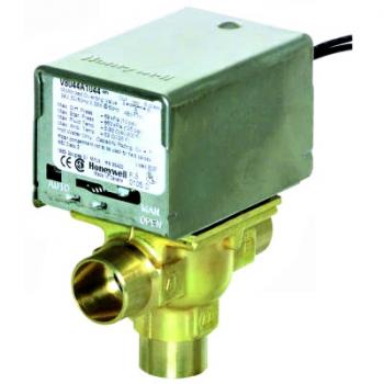 Honeywell V8044E1011 Motorized Zone Valve 24V 3/4" Normally Closed 7Cv 20 PSI