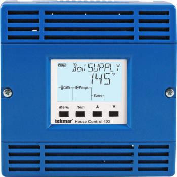 Tekmar 403 House Control TekmarNet for Boiler with DHW & Setpoint for Mixing 4-Zone Pumps