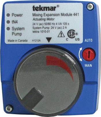 Tekmar 441 Mixing Expansion Module Actuating Motor