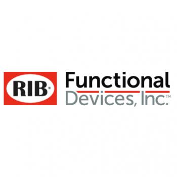 Functional Devices RIBM013PNDC Track Mount Dry Contact Relay