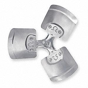 Revcor REV007AS Condenser Fan Blade 20" Diameter 3-Blade 28-Degree 1/2" Bore Clockwise