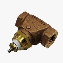 Johnson Controls VG7241ES+8020G Globe Valve Cast Bronze 2-Way Normally Open 1/2" NPT 1.8Cv