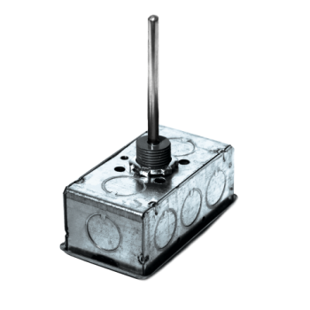 Automation Components Inc A/3K-INW-4-GD Temperature Sensor 3K Immersion No Well 4" Galvanized Box