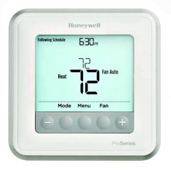 Honeywell TH6210U2001 2HT/1CL PROG 24V T6 Thermostat