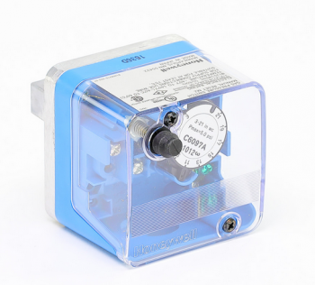 Honeywell C6097A1046 Pressure Switch Flanged Break on Fail Manual Reset 12" to 60" W.C.