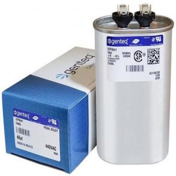 Genteq C440L Single Oval Run Capacitor 440v 40MFD