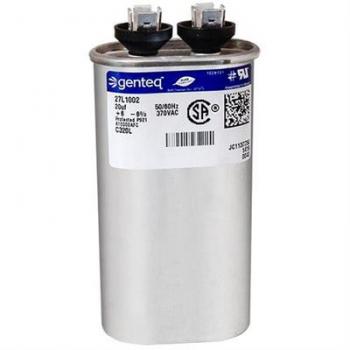 Genteq C320L Single Oval Run Capacitor 370v 20MFD