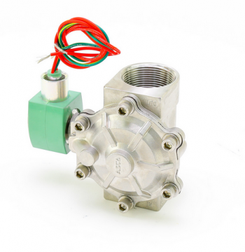 Asco 8210G127 General Service 2-Way Solenoid Valve 1-1/2" Normally Closed 5-150 PSI