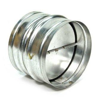 Tjernlund BD-6 Spring Return BackDraft Damper for 6" Ducts