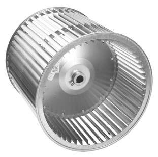 Lau 00865916 Double Inlet Belt Drive Blower Wheel 13-1/2" Diameter Bore Size 1" 1550 RPM Model A18-13A