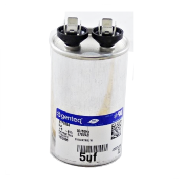 Heil Quaker 1172096 Single Round Run Capacitor 5 MFD 370V