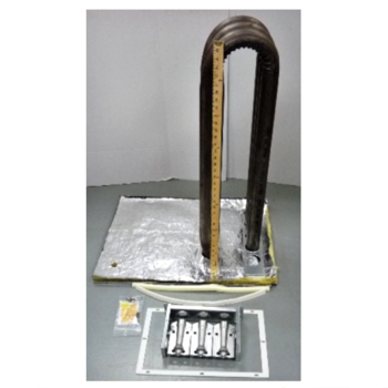 Heil Quaker 1172644 Heat Exchanger Tube 3S Stainless Steel with Burner Assembly
