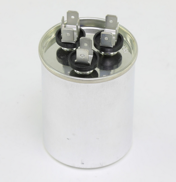Hartland Controls CAP-80+5+440R Round Run Dual Capacitor 370+440V 80MFD
