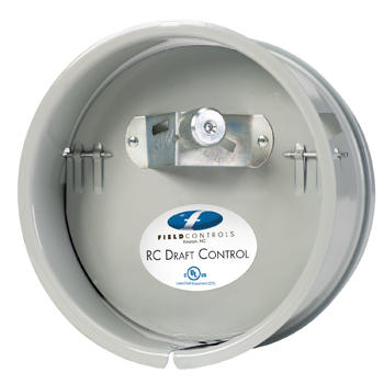Field Controls 01804401 Double Acting Barometric Draft Control 7" Adjustable 0.01" to 0.1" W.C.