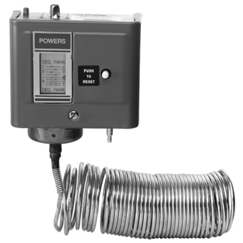 Siemens Building Technology 134-1700 Pneumatic High & Low Temperature Detection Thermostat 15-55F