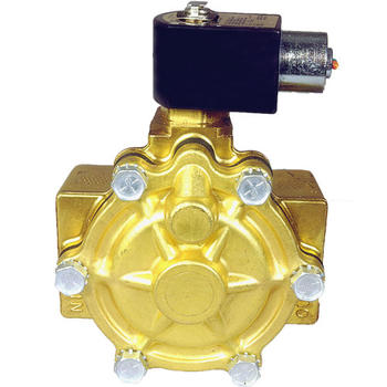 Parker 06F23C2140A3F4C80 Diaphragm Hung 2-Way Solenoid Valve 3/8" NPT Normally Closed Brass