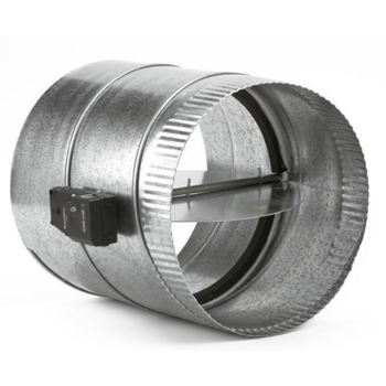ZoneFirst RDP-8 Plug-In Round Damper 8" 12VDC
