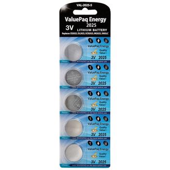 Dantona VAL-2025-5 Lithium Coin Cell Battery 3V