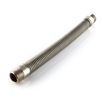 DuraTrac DS1248C Gas Connectors Un-Coated Stainless Steel 1/2" OD Tubing with 1/2" Flare Nuts 48" long 1/2 FIP x 1/2 MIP (Qty of 42)